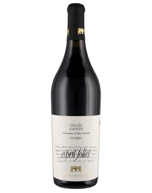Vinho Tinto Italiano La Crotta di Vegneron Fumin Espirit Follet DOC 2017 - Esgotado