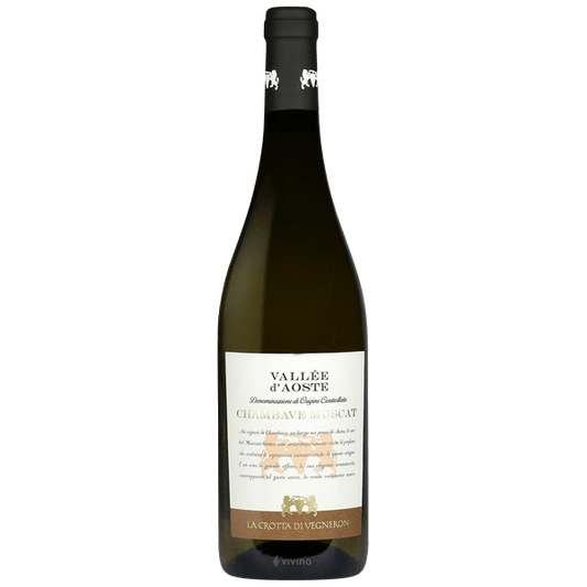 Vinho Branco Italiano La Crotta di Vegneron Chambave Muscat DOC 2019 - Esgotado